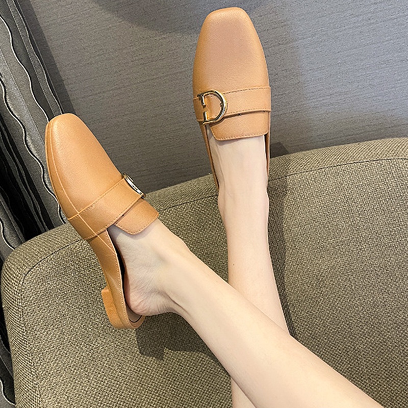 Dép sandal IELGY đế bằng khoét sâu thời trang cho nữ