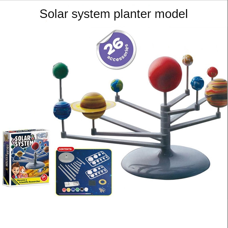 Bộ đồ chơi lắp ráp mô hình hệ mặt trời cho bé