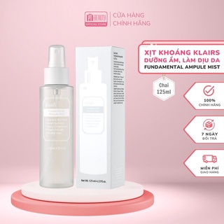  Xịt Khoáng Cấp Ẩm Dưỡng Da Căng Mịn Dear Klairs 125ml 