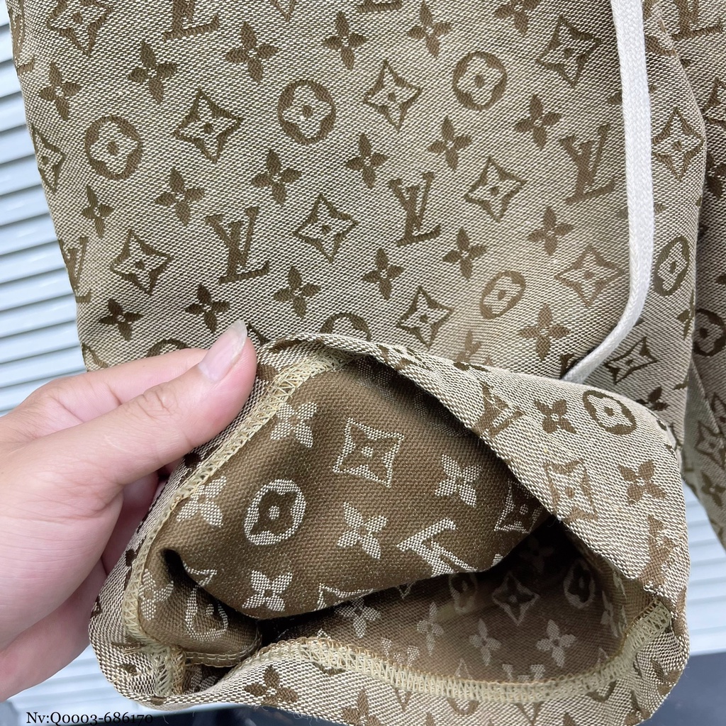 Quần Đùi Nam GC Logo In Chìm - Quần Ngố Nam GC Chất Liệu Cotton Thô Cao Cấp Dt Fashion Menwear