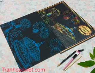 Tranh Cạo Khổ a3