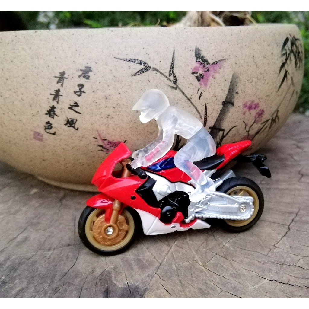 Xe mô hình Tomica moto kèm figure