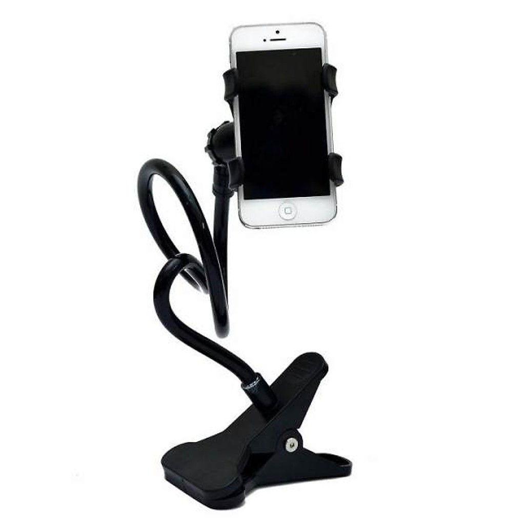 Đế kẹp điện thoại đuôi khỉ chân kẹp vững chắc, có thể kẹp vào thành bàn, thành giường, thành ghế ( Giao màu ngẫu nhiên ) | BigBuy360 - bigbuy360.vn