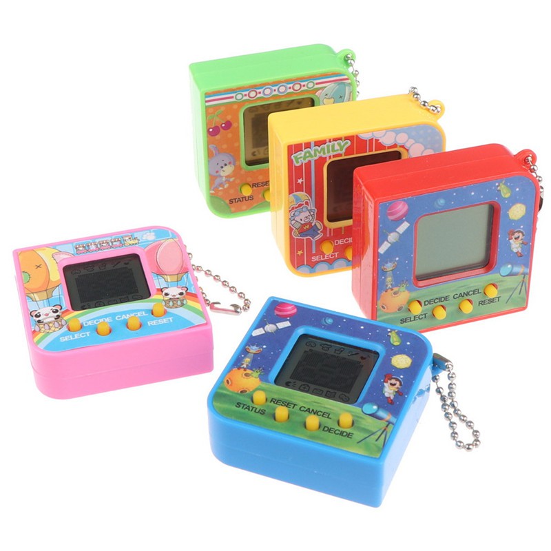 Máy chơi game nuôi thú ảo Tamagotchi cổ điển năm 90s với 168 trò vui nhộn