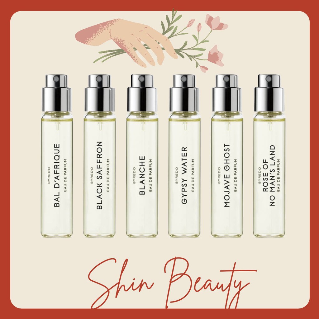 Nước hoa Mini Byredo Đủ Mùi (Tách Set) -phuoc