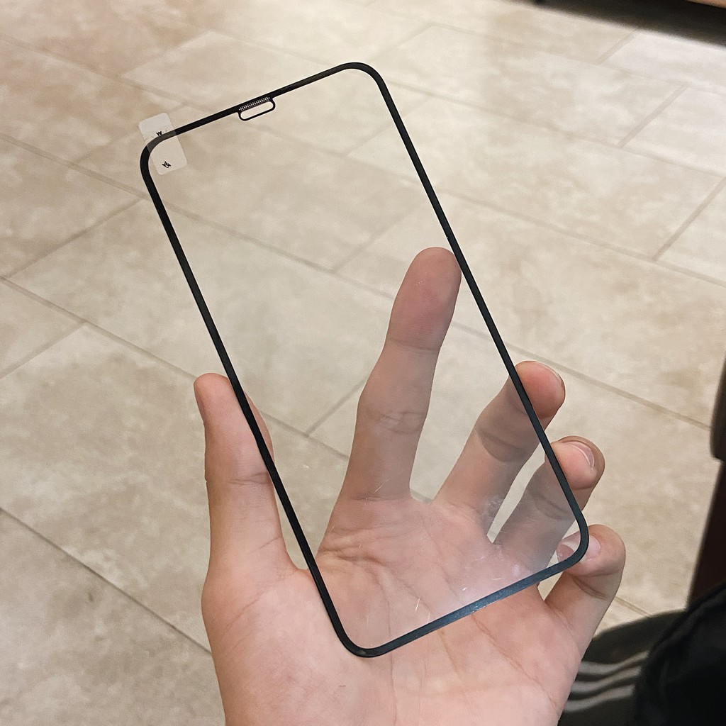 Cường lực full màn Glass Pro full hộp dành cho iPhone 11 Pro Max 7 8 Plus X XsMax XR Cú Mèo Case