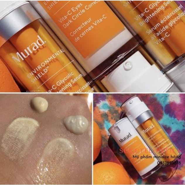🧡 Tinh chất sáng da Murad Vita-C Glycolic Brightening Serum