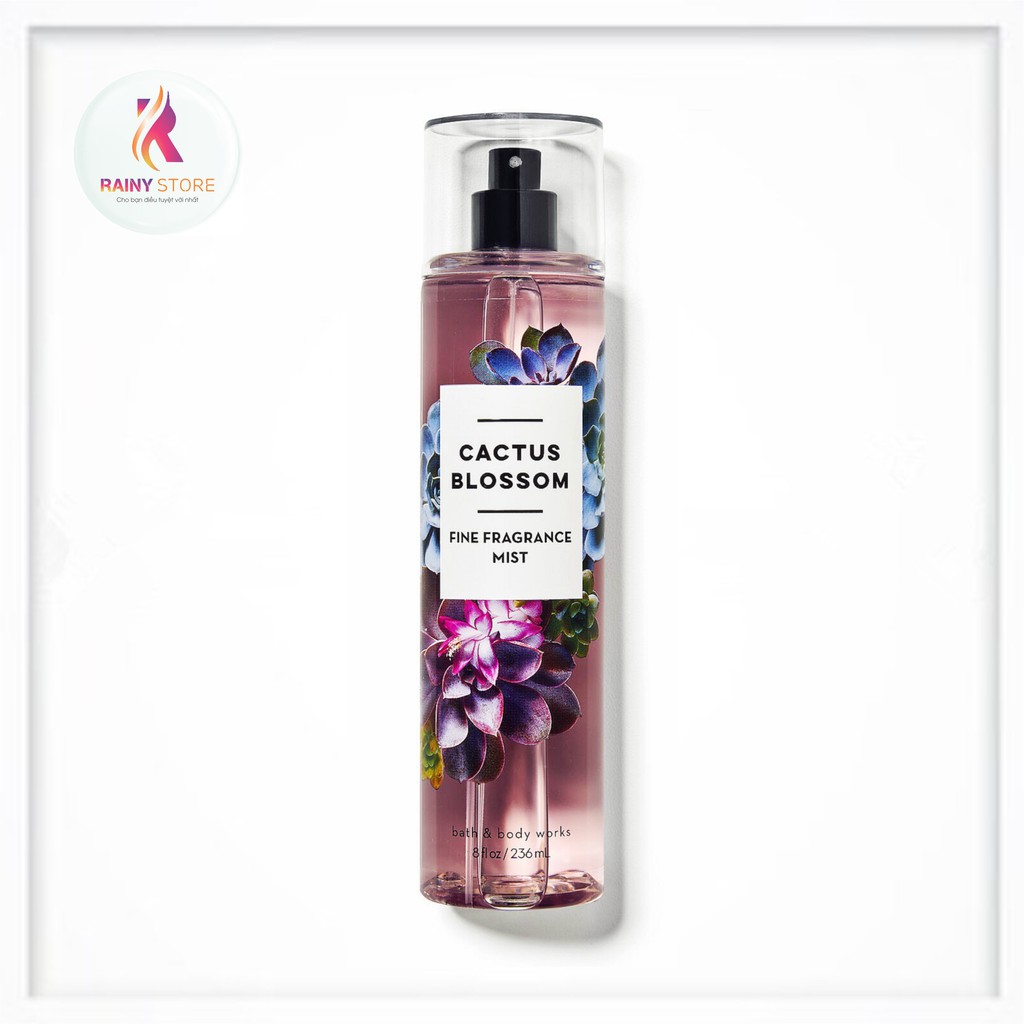 Xịt thơm toàn thân Bath & Body Works Cactus Blossom 236ml