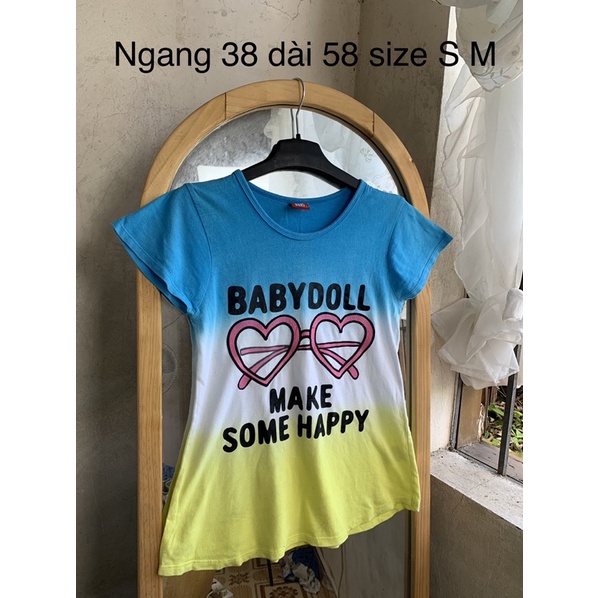 Babi tee áo babi tee y2k 2hand