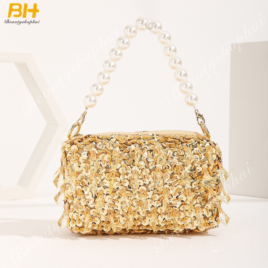 Ví Nữ Thêu Hoa Phong Cách Âu Mỹ Mới 2022