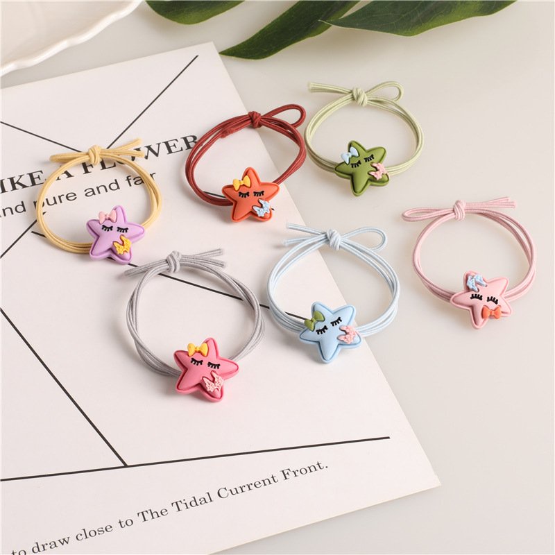 Cột tóc đáng yêu cho Nữ phong cách Hàn Quốc nhiều mẫu ngẫu nhiên