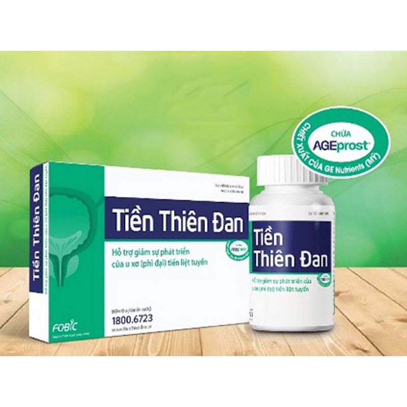 TPBVSK: TIỀN THIÊN ĐAN - Hỗ trợ giảm u xơ, phì đại tiền liệt tuyến.