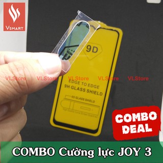 COMBO cường lực Camera & cường lực Full màn Vsmart Joy 3