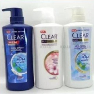 Dầu Gội Clear Men/ Bạc Hà & Hoa Anh Đào Thái Lan Mẫu Mới