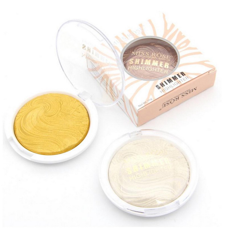 [Hàng mới về] Phấn trang điểm MISS ROSE hấp thụ anh sang lấp lánh cho khuân mặt | BigBuy360 - bigbuy360.vn