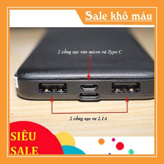 pin sạc dự phòng PRODA 10.000mah