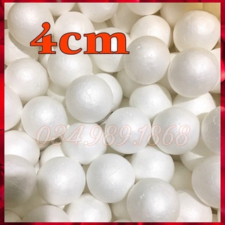 Quả xốp tròn đường kính 1.8cm, 2cm, 2,5cm, 2.8cm, 3,3cm, 3.8cm, 6cm làm lõi hoa/làm quả quất handmade