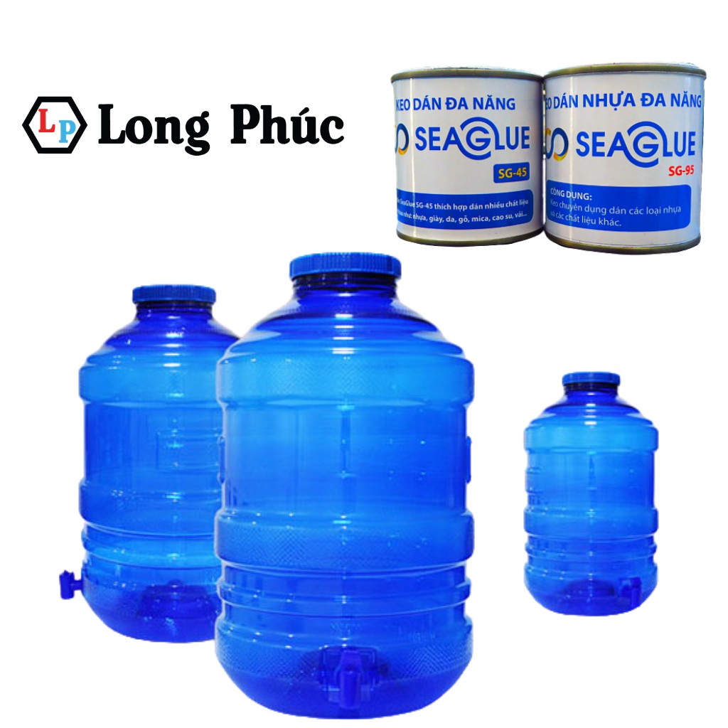 4 lọ Keo Dán Bình Nước Seaglue SG-95|Trong Suốt, Chịu Nước, Chịu Nhiệt, Dính Chắc|Lọ 300gr|Long Phúc💖