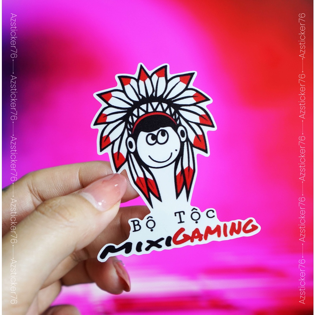 Sticker Độ Mixi | Sticker Dán Xe, Tem Dán Xe Máy, Xe Điện Chống Thấm Nước, Chống Bay Màu