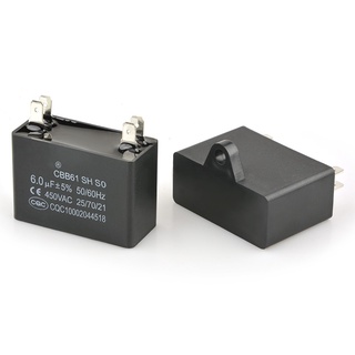 Tụ điện cbb61 450v 1uf 1.2uf 1.5uf 1.8uf 2uf 3uf 3.5uf 4uf 4.5uf 5uf 6uf 7uf 8uf 6uf 8uf chất lượng cao