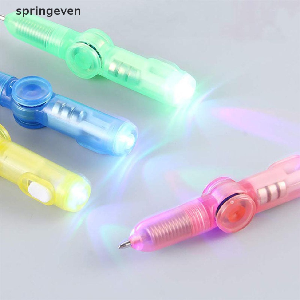 (MớI) Con Quay Đồ Chơi Fidget Spinner ĐèN LED 2 Trong 1 EDC