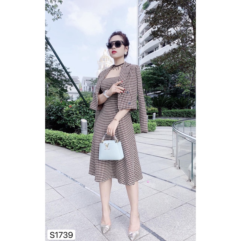 Set dạ thiết kế ziczac S1739 - HELASHOP
