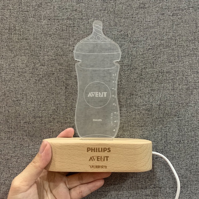 Đèn ngủ hình bình sữa Philips Avent