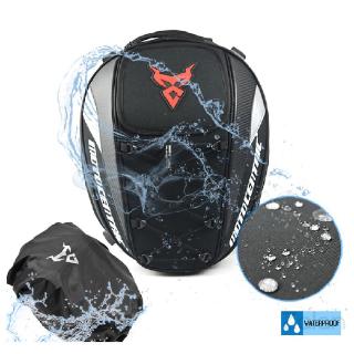 Motorcycle Rear Back Bag Multi-layer Design Clear For Storage 686
