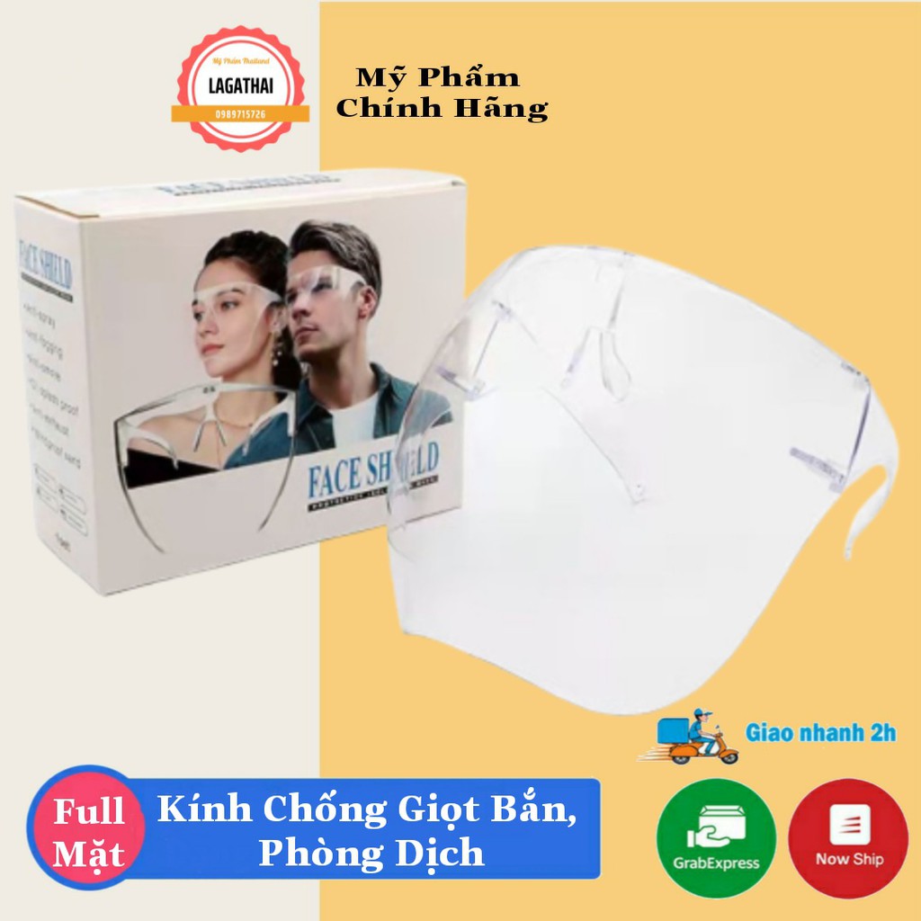 Kính Chống Giọt Bắn Chống Phòng Dịch, Kính Chống Bụi Đi Đường kính bảo hộ FACE SHIELD ( Có Sẵn ) | BigBuy360 - bigbuy360.vn