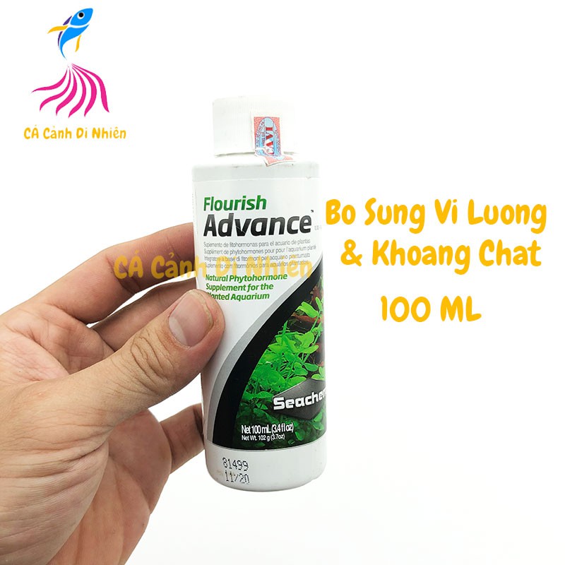 Phân nước thủy sinh Seachem Flourish Advance 100 ML