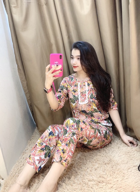 Bộ thô dài - Bộ mặc nhà chính hãng Xinh Fashion TP00928