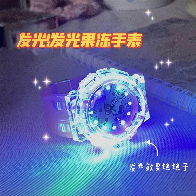 Đồng Hồ Điện Tử Dạ Quang Chống Nước In Hình Công Chúa Dễ Thương Cho Bé Gái Mẫu Giáo 3-6 Tuổi