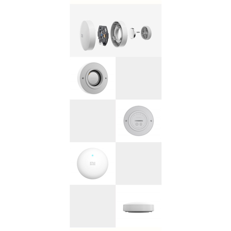 Bộ Cảm Biến Rò Rỉ Nước Xiaomi Không Dây Chống Thấm Nước Điều Khiển Từ Xa Với Ứng Dụng Mijia