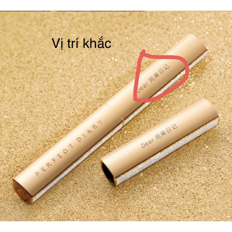 vỏ son khắc VIETNAM - quà tặng bộ 3 thỏi son môi vỏ da sang trọng perfect diary velvet slim rouge lipstick