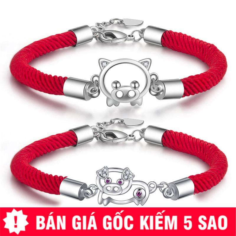 VÒNG TAY MAY MẮN HEO HOÀNG ĐẠO P1054