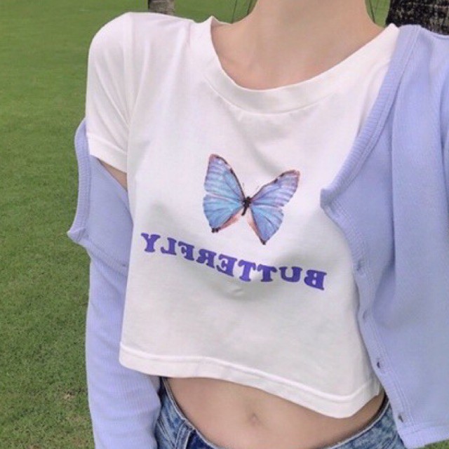 Sẵn áo croptop