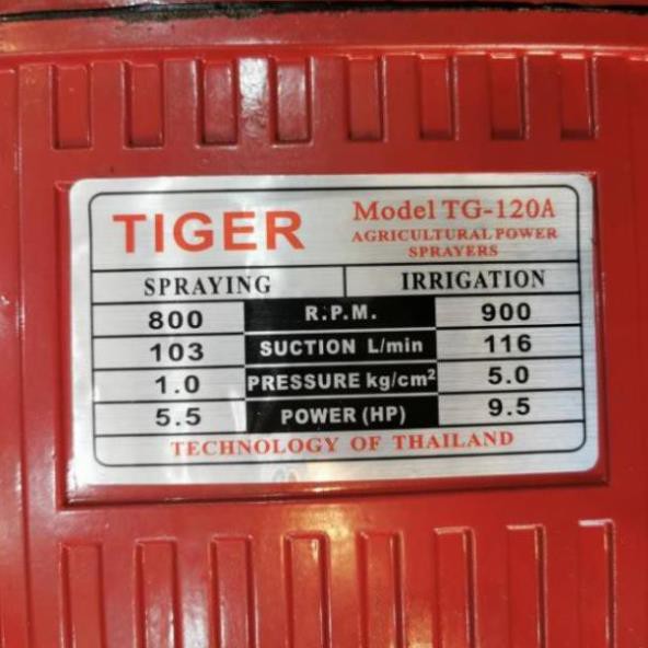 Đầu xịt áp lực – đầu xịt rửa xe 7.5HP Tiger TG-120A