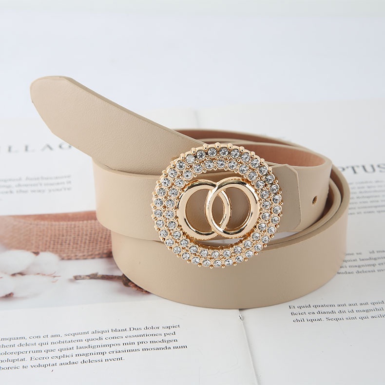 Thắt Lưng Đính Đá Sang Trọng Chất Lượng Cao Cho Nữ