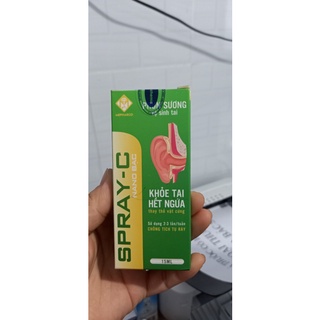SPRAY-C khỏe tai hết ngứa, phun sương vệ sinh tai