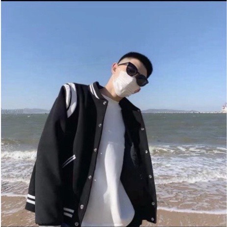 Áo khoác nỉ bomber nam nữ