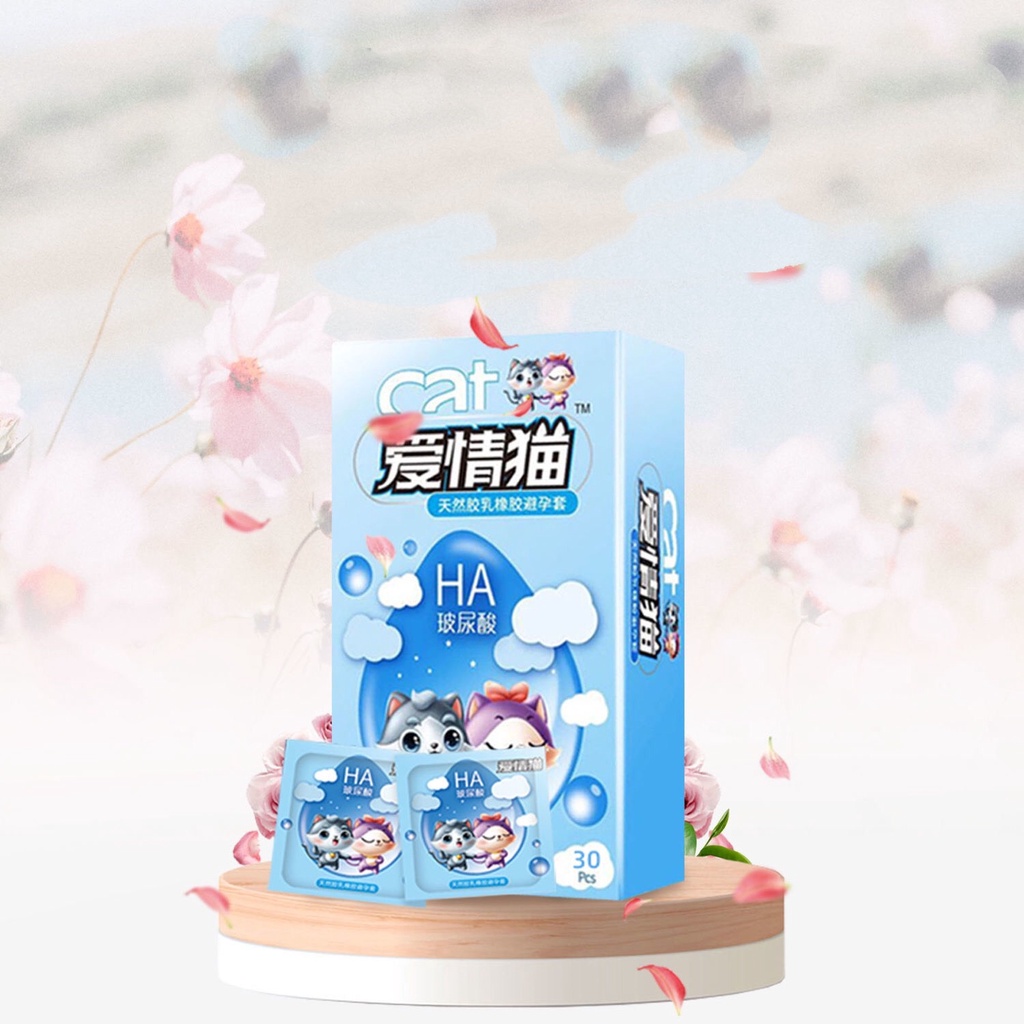 BAO CAO SU 0.01mm [l nội địa Trung Quốc hộp 10 cái siêu cute , Siêu mỏng, siêu dai, nhiều gel.