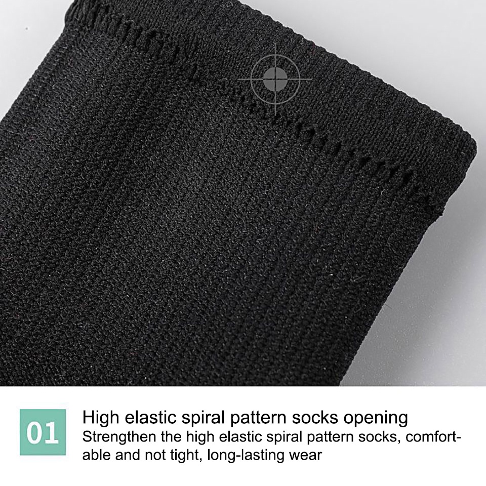 One Đôi Vớ Thể Thao Thoáng Khí Chống Trượt Bảo Vệ Đầu Gối Cho Nam Nữ