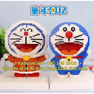 MÔ HÌNH LEGO ĐÔREMON ĐÔRAEMON 3D GHÉP CỰC THÍCH