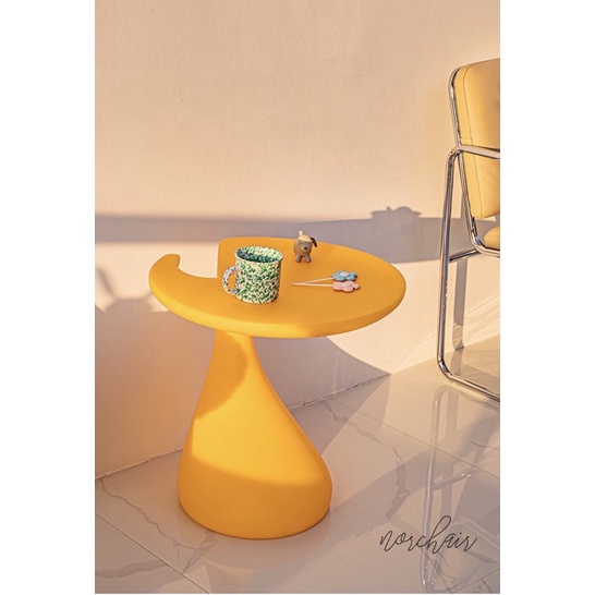 Bàn cafe Dolphin Table - Bàn góc sofa nhiều màu Bắc Âu