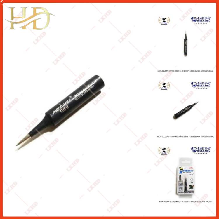 ĐẦU MŨI HÀN MECHANIC - 936  / Đầu Mũi Hàn Nhiệt 936 Mechanic Mũi Thẳng Đen