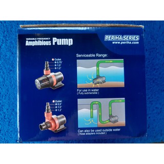 Bơm Hồ Cá PERIHA PB 23000 Điều Chỉnh 3 Cấp Độ