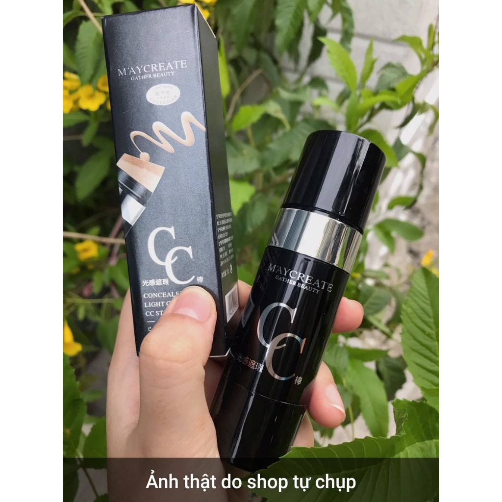 Kem Nền Concealer Light Cushion CC Stick MAYCREATE Gather Beauty Dạng Thỏi Chính Hãng Nội Địa Trung