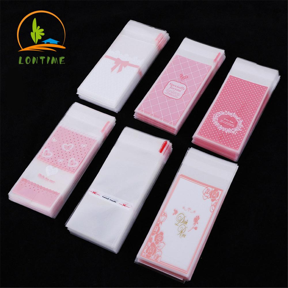 Set 100 Túi Nhựa Đựng Bánh Kẹo Tiện Lợi Xinh Xắn | BigBuy360 - bigbuy360.vn