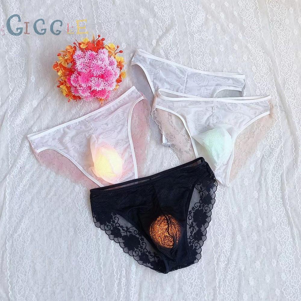 Men\'s Underwear G-String Jockstrap Lingerie Mesh Panties Sheer Trunks