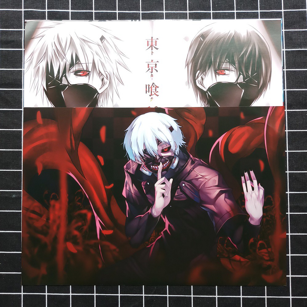 Poster Anime Tokyo Ghoul (8 Tờ)